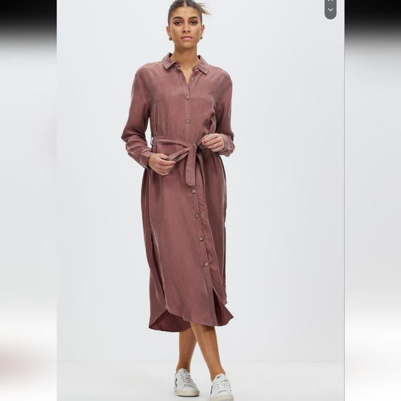 Staple The Label Dresshirt Dress NWT - Picture 2 of 15